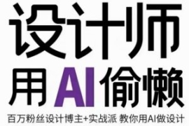 设计师用AI偷懒设计师的AI绘画课...