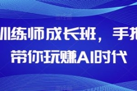 AI训练师成长班，手把手带你玩赚...