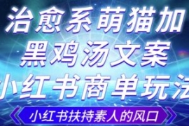 治愈系萌猫加+黑鸡汤文案，小红...