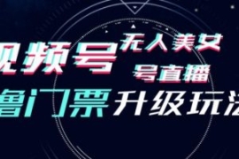 视频号美女无人直播间撸门票搭建...