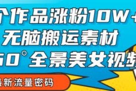 7个作品涨粉10W+，无脑搬运素材...