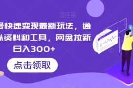 视频号快速变现最新玩法，通过虚...