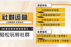 【社群运营】保姆式教程：九大互...